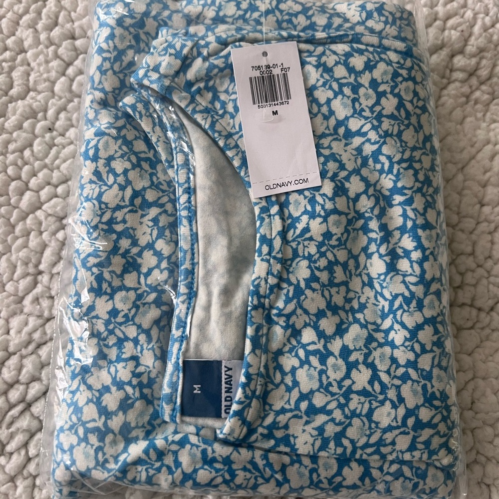 Old Navy Blue and White dress